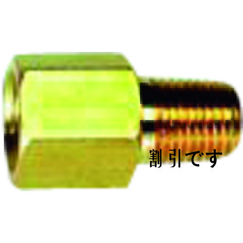 タスコ　圧力計用ジョイント（黄銅製）　